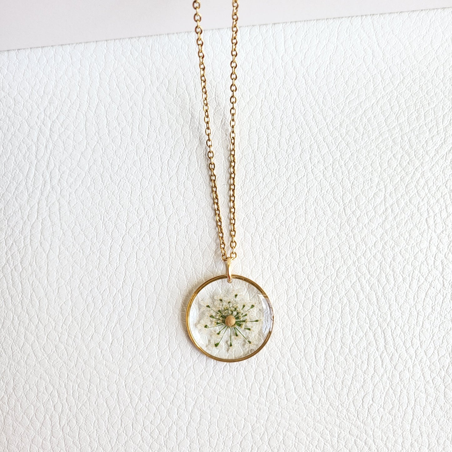 Mustard Seed Necklace for Faith/Hope/Bible Verse - Gold/Silver
