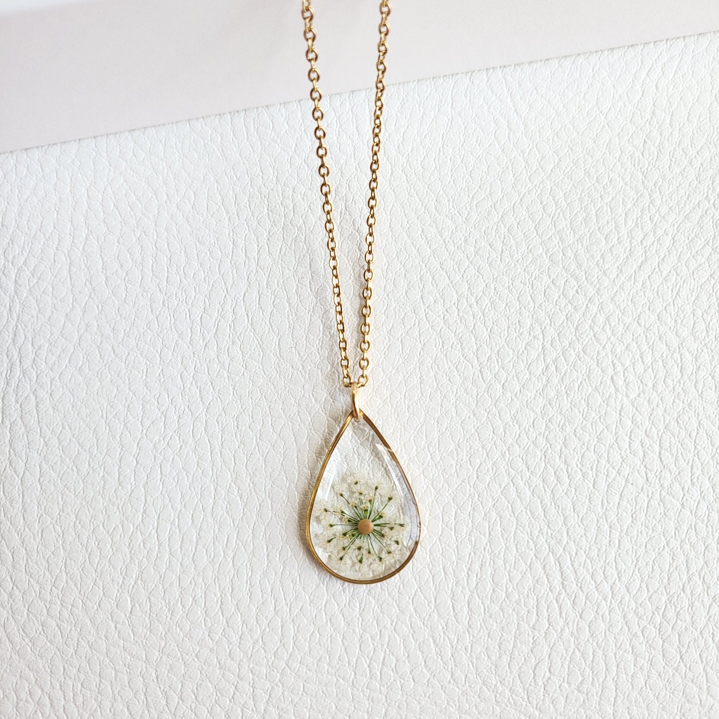Mustard Seed Necklace for Faith/Hope/Bible Verse - Gold/Silver