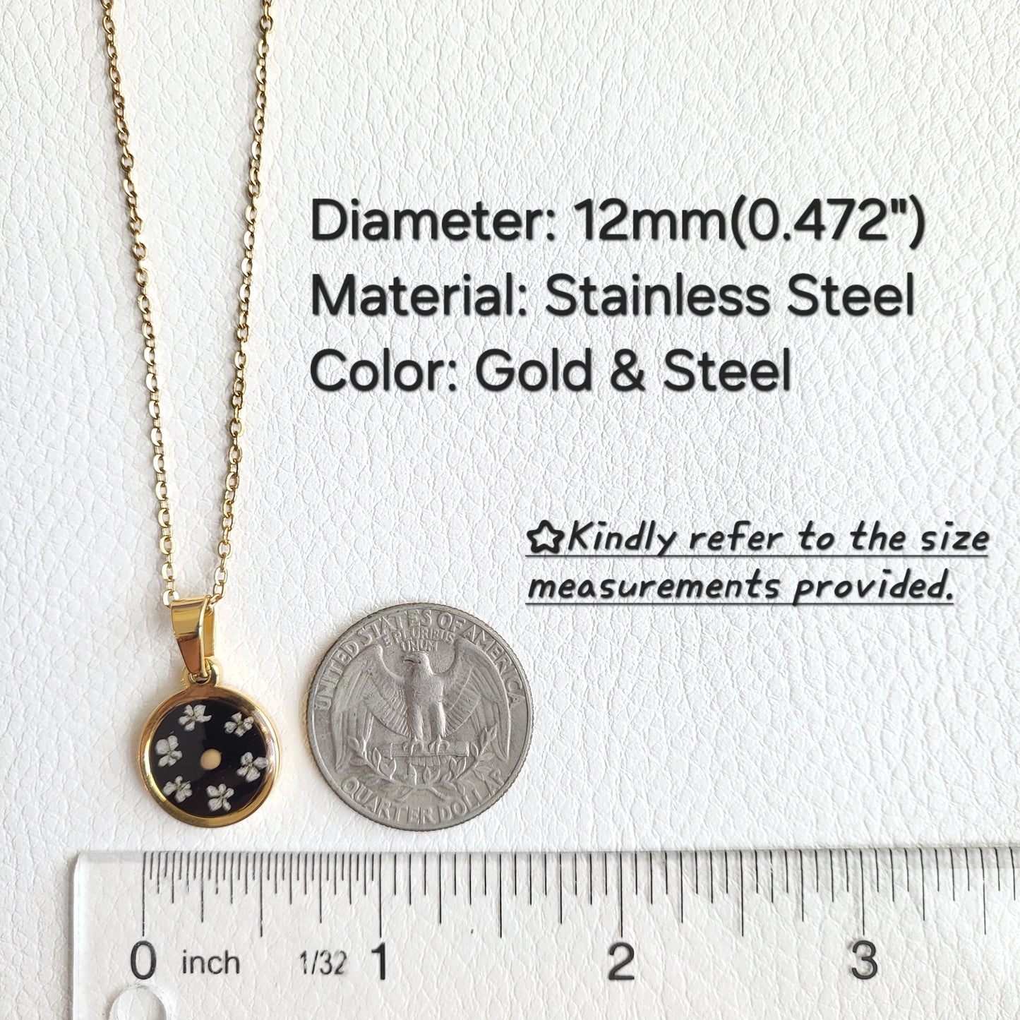 Mustard Seed Necklace (Gold or Silver)